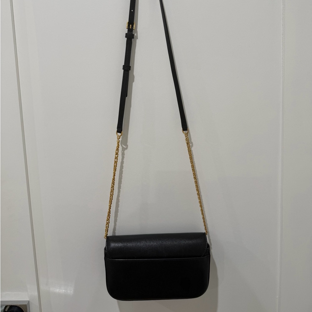 Tory Burch Black and Gold Crossbody Bag - Picture 6 of 10